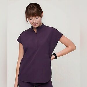 NWT Figs Purple Shadow Scrubs - Rafaela & Jogger - XS/MP